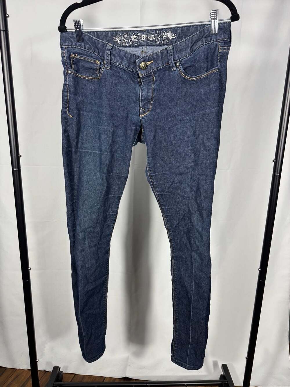Express Jean Ultra Low Rise Skinny Jeans